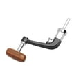 thumbnail image 1 of Fishing Reel Modification Accessories Rocker Arm * 1 Fishing Reel Conversion Handle & Stylish Aluminum and Wood Cranking Arm for Fishing Reel Modification, 1 of 2