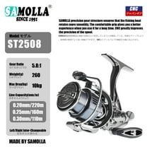 Fishing Reel Spinning Coil Super Light 10 1BB Stainless Steel Bearing 5.8:1 Sea Saltwater Waterproof Tackle For Bass Pike