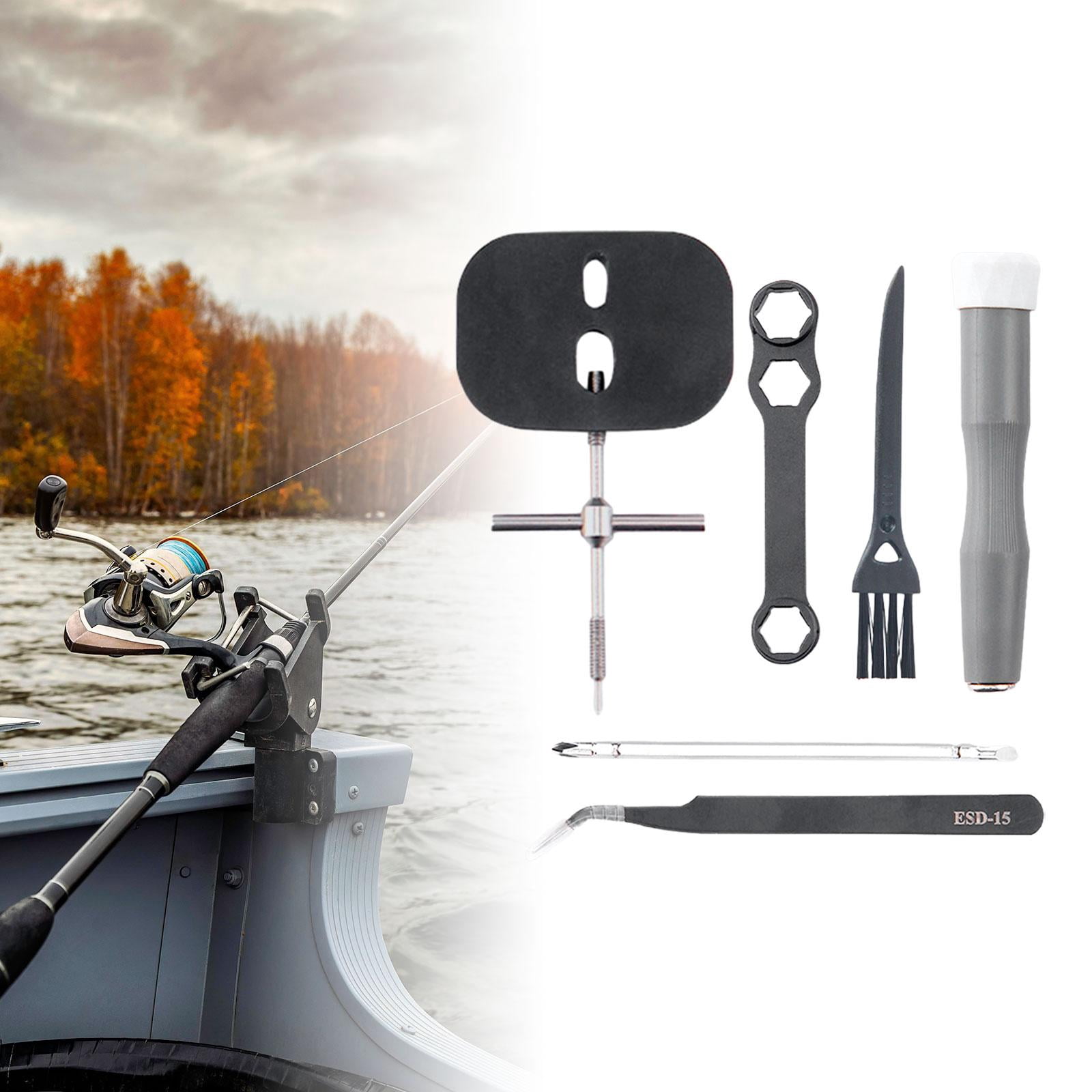 Fishing Reel Tool Set Supplies Durable Portable Fishing Reel Maintain ...
