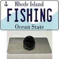 thumbnail image 1 of Fishing Rhode Island State Novelty Metal Hat Pin 1.5" x 0.75" Hat Pin (PIN), 1 of 1