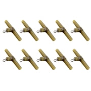 Fishing Rigs, 10Pcs Helicopter T-Rigs for Carp Fishing, Shockproof Saltwater/Freshwater Ready