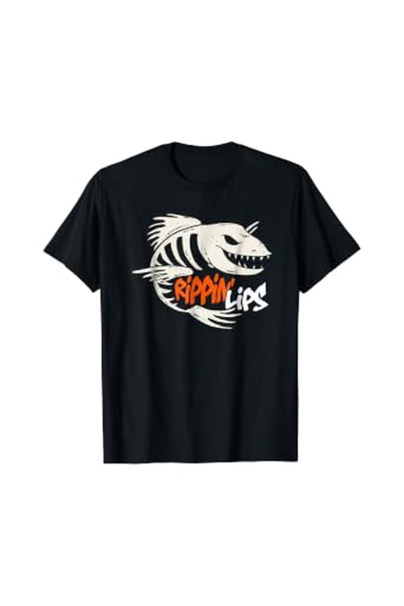 Fishing Rippin' Lips Fish Bones T Shirt