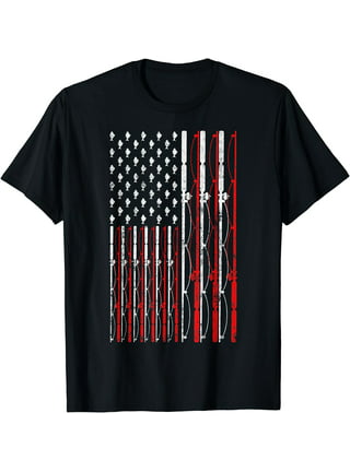 American Flag Fishing Shirt