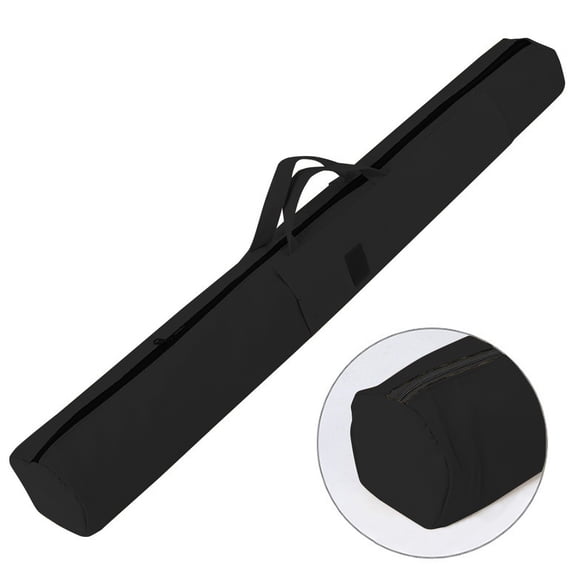 Fishing Rod Bag, Fishing Tackle Bag, Lightweight Canvas Fishing Rod Storage Bag with Umbrella Compartment, Large Capacity Shoulder Hand Carry Fishing Gear Bag for Fishing Trips