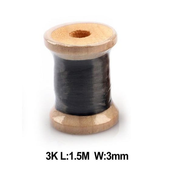Fishing Rod Carbon Fiber Binding Line Rod Guide Wrapping Line Ring Thread