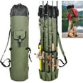 thumbnail image 1 of Fishing Rod Carrier Fishing Pole Bag Fishing Rod Case Fishing Bag Fishing Gear Equipment Fishing Rod Bag Travel Carry Case Large Capacity Waterproof Fishing Reel Bag Case Fishing Gifts for Men, 1 of 7
