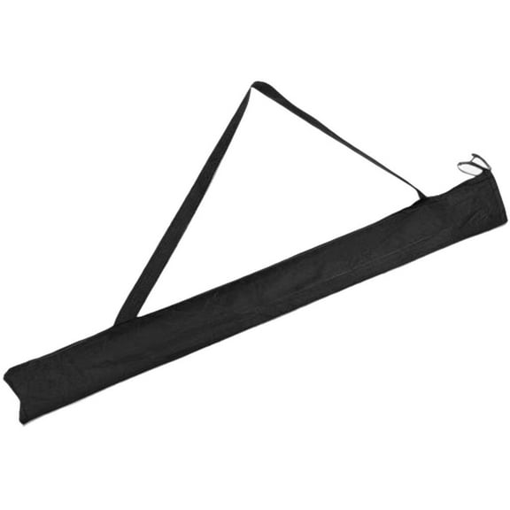 Fishing Rod Case Cover Sleeve Protective Bag Oxford Cloth Storage Sock for Poles 58-81cm Black