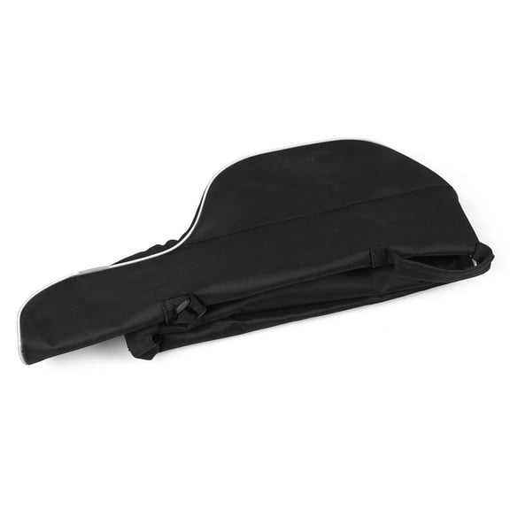 Fishing Rod Case, Water Proof Nylon Fabric, Soft Lining, Large Capacity For 1-2 Rods With Reel, Adjustable Shoulder Strap Folding Design Metal Zipper Closure For Fishermen