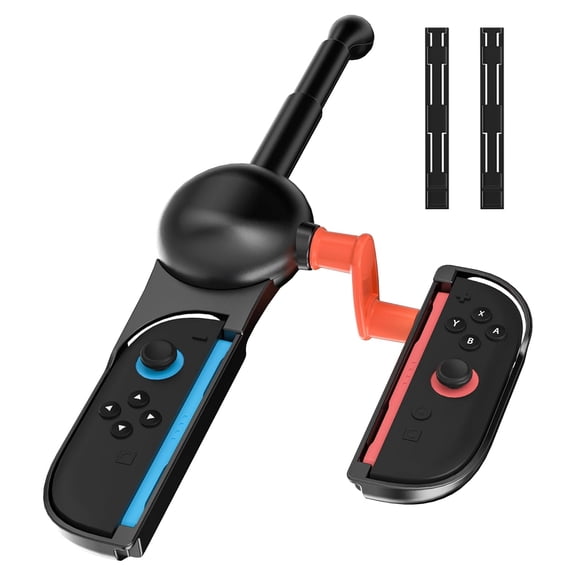 Fishing Rod Controller for Switch 2/ Switch/Switch Oled, Gaming Accessory, Compatible with Bass Pro Shops: The Strike & Fishing Star World Tour, Ideal for Family Fun & Gifting