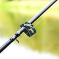 thumbnail image 1 of Fishing Rod Holder Belt, Stretchy Pole Wrap with Hook Loop Design, Rod Tidy Strap for Fishing Gear, Tackle Organizer Belt, 1 of 7