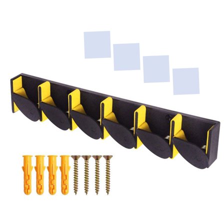 Fishing Rod Holder Organizers Wall Mount Rod Rack Rod Holder Holds Up to 6 Rods