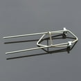 thumbnail image 1 of Fishing Rod Holder Stand, Adjustable Angle Metal Pole Support for Beach Surf Bank, Portable 9.5x2.4in Foldable Rod Rack for Pier Boat Fishing, Lightweight, 0.3lb, 1 of 5