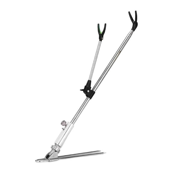 Fishing Rod Holder Stand Bracket Telescopic Stand Rest Adjustable Ground Support Fishing Pole Rack for Beach, Outdoor, Fish Rod, Kayak, Canoe
