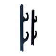 thumbnail image 1 of Fishing Rod Holder Wall Ceiling Storage Rack Horizontal Support 2 Rod Rack, 1 of 7