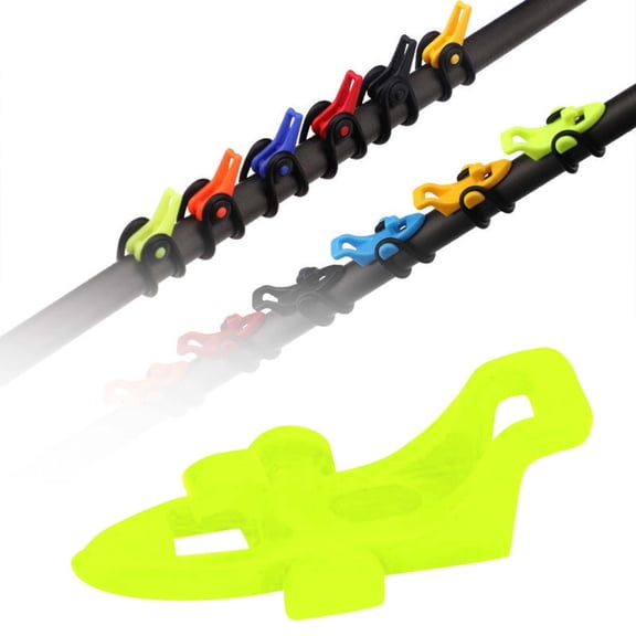 Fishing Rod Hook Holder Fish Hook Holder Fish Holder With 3 Sizes Rubber Ring Fish Hook Holder Quick Mount Holder Walleye Rigs for Trolling High Low Rig Tackle Set Catfish Stunner Ice Quick Snaps