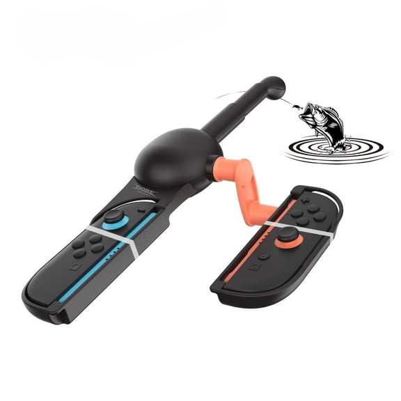 Fishing Rod for N-Switch 2 Joycon, Fishing Game Accessories Compatible with N-Switch Legendary Fishing - N-Switch Standard Edition Universal Fishing Rod Gamepad