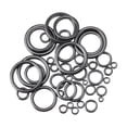 thumbnail image 1 of Fishing Rod Repair Ceramic Guide Ring Replacement Kit 14 Sizes 0.13in to 1.86in,Perfectly Compatible, Your Best Companion for Fishing., 1 of 4