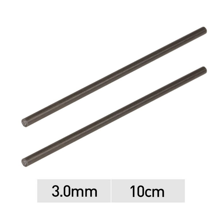 Fishing Rod Repair Kit Carbon Fiber Sticks 1mm~10mm*10cm for Broken Fishing  Pole