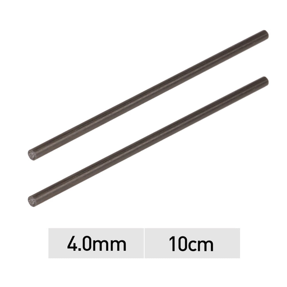 Fishing Rod Repair Kit Carbon Fiber Sticks 1mm~10mm*10cm for Broken Fishing Pole, adult Unisex, Size: One Size