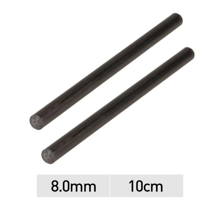 Fishing Rod Repair Kit Carbon Fiber Sticks 1mm~10mm*10cm for Broken Fishing  Pole