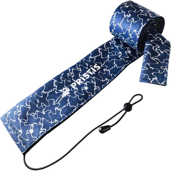 Fishing Rod Sleeve, Premium Neoprene Storage Cover Bag, 60'' Length Puncture Resistant Fly Fishing Rod Sock Tube Protector, Lightweight Protective Cover for Spinning Casting Trolling Poles