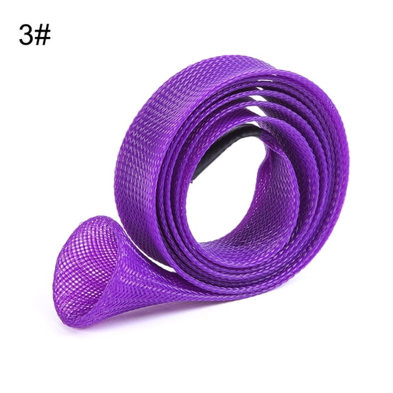 Fishing Rod Sleeve/Rod Socks/ 67in Fishing Rod Covers, Braided Mesh Rod Protector for Bait Casting Rod/Sea Fishing Rod, Fishing Gear Tools Accessories