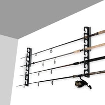 Fishing Rod Storage Rack - Wall/Ceiling Organizer with Anti-Corrosion Steel & PVC Coating
