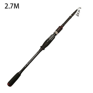 Fishing Rod Telescopic Outdoor 1 Pcs 1.65M/1.8M/2.1M/2.4M/2.7M 60*4*4cm 2.7