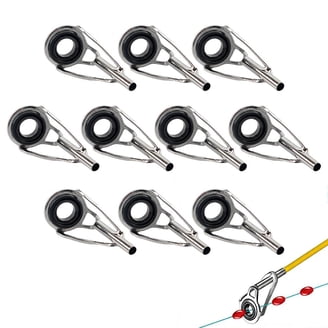 walmart fishing rod tip repair FishTrip 30pcs Micro Tips Kit for Baitcasting Rods Fishing rod is not included here. Eagle Claw - Saltwater Rod
