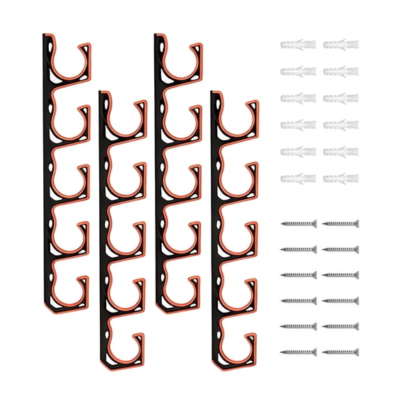 Fishing Rod Wall Rack Heavy Duty Vertical Fishing Rods Display Rack Rod Organizers Systems For Secure Antislip Storage