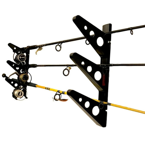 Fishing Rod Wall Rack | Trifecta Storage Rack