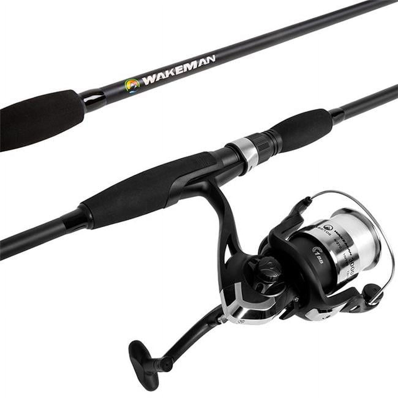 Fishing Rod and Reel Combo Spinning Reel Fishing Pole Fishing Gear for ...