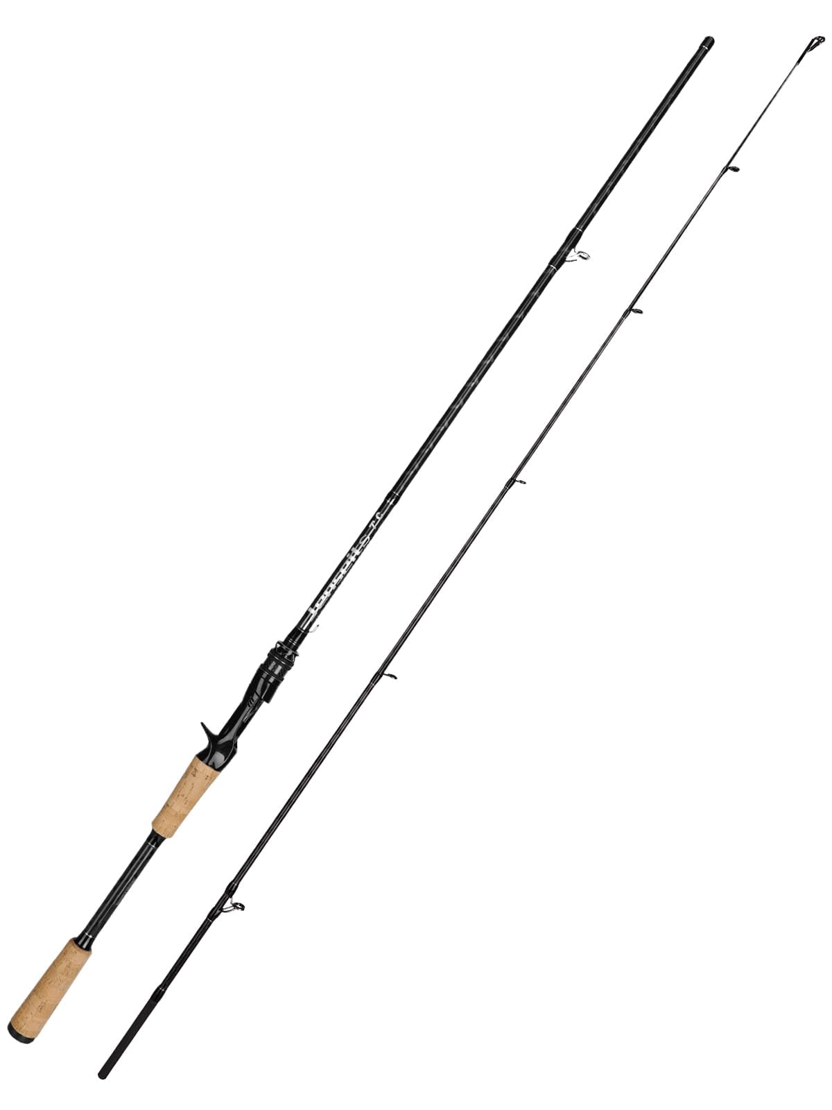 Fishing Rods  Carbon Fiber Spinning & Casting Poles Saltwater Resistant Guides 6'/7'/8'/9'/10'/12'-portable 2/3/4/-piece Telescopic Designs Cork/eva Grip For Bass Trout Inshore Surf