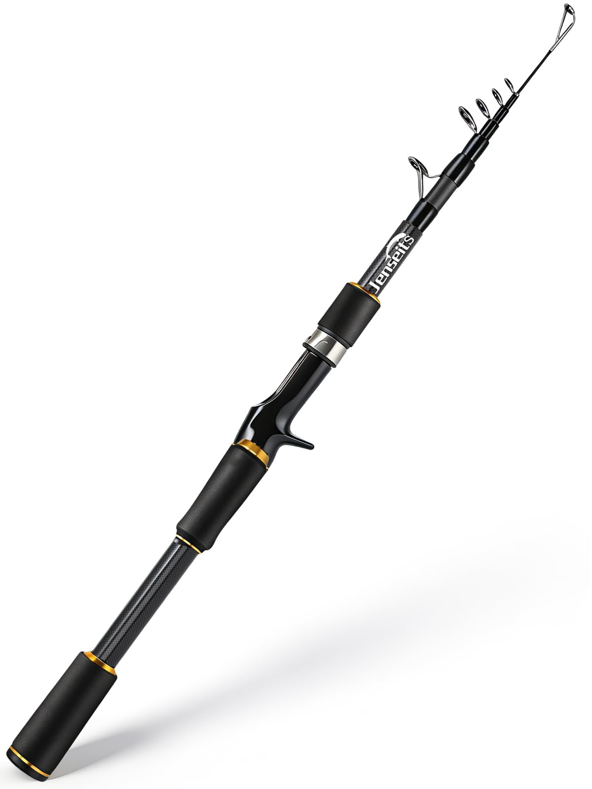 Fishing Rods  Carbon Fiber Spinning & Casting Poles Saltwater Resistant Guides 6'/7'/8'/9'/10'/12'-portable 2/3/4/-piece Telescopic Designs Cork/eva Grip For Bass Trout Inshore Surf