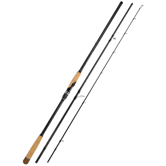 Fishing Rods Carbon Fiber Spinning & Casting Poles Saltwater Resistant Guides 6'/7'/8'/9'/10'/12'-portable 2/3/4/-piece Telescopic Designs Cork/eva Grip For Bass Trout Inshore Surf