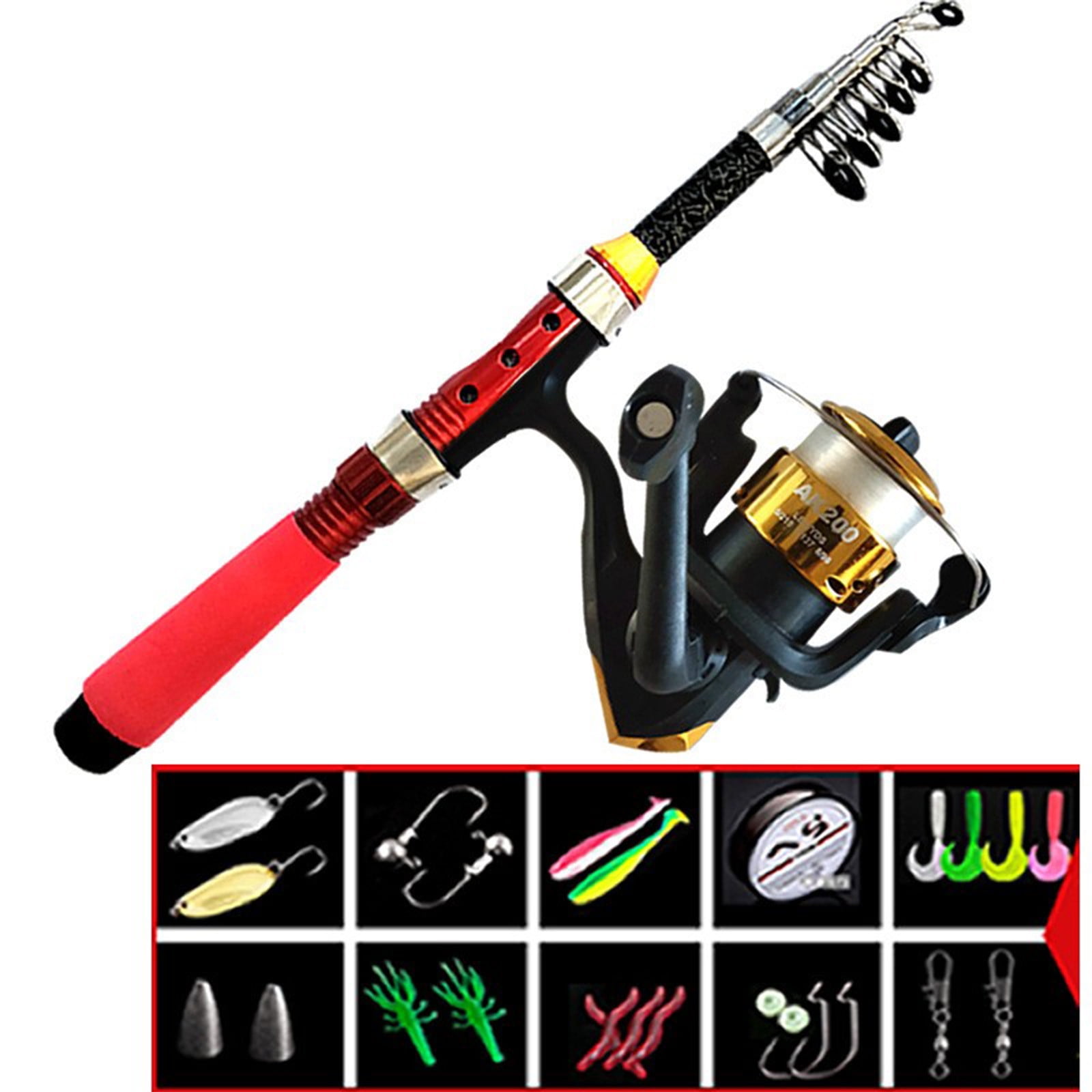 Fishing Rods Clearance! UltraShort Small Fishing Rod Set Sea Rod Mini