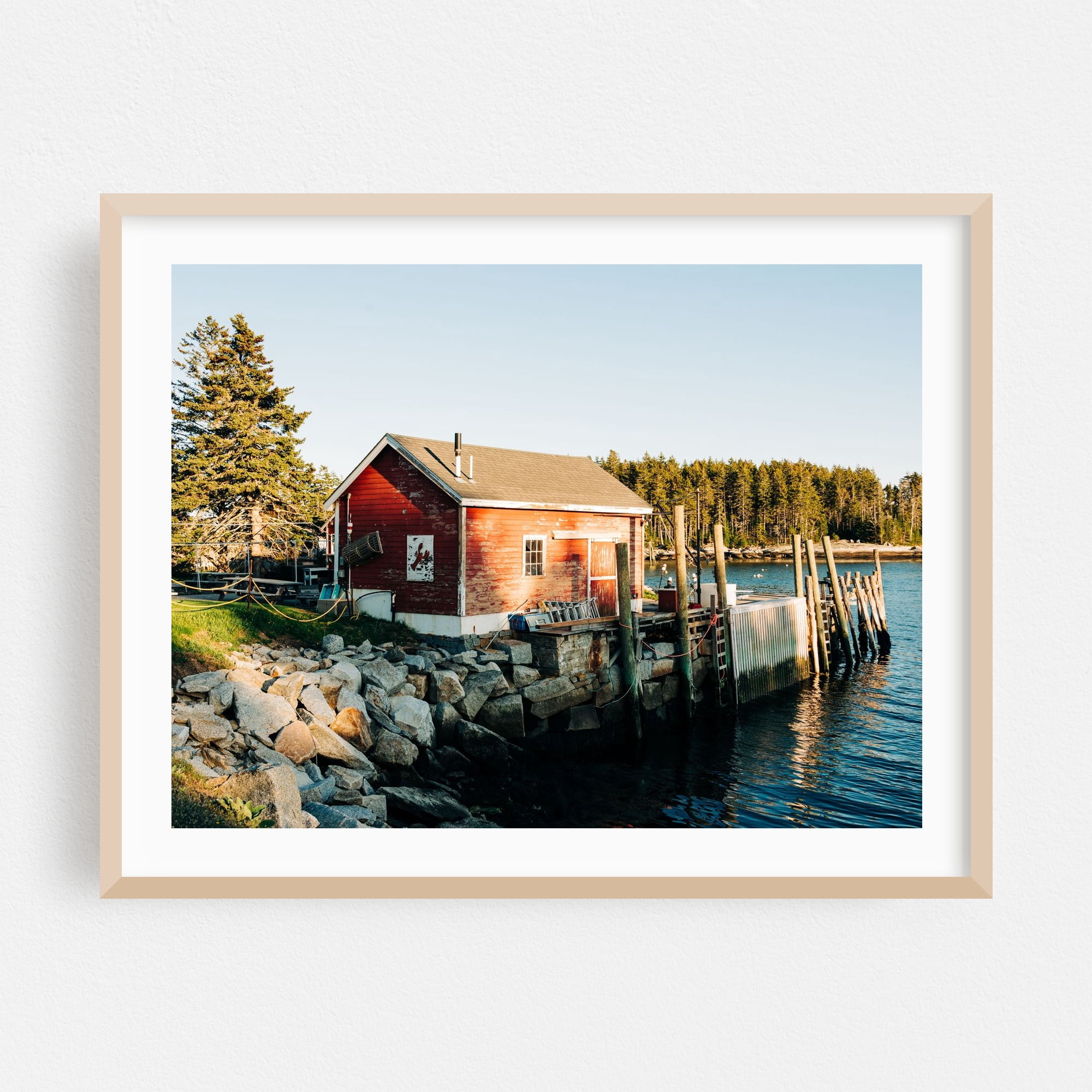 Fishing Shack, Sprucehead Island - South Thomaston Maine Photography ...
