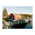 thumbnail image 1 of Fishing Shack, Sprucehead Island - South Thomaston Maine Photography Unframed Wall Art Print 11 x 14 inches, 1 of 4