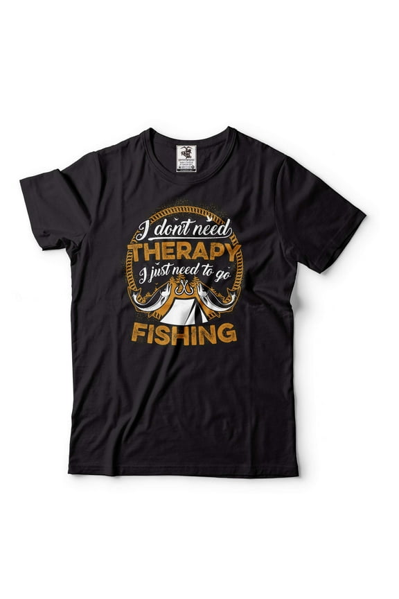 Fishing Shirt Fishing Therapy Shirt Funny Fishing Tee Fishing Lover Gifts Fathers Day Fishing Shirt
