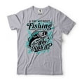 thumbnail image 1 of Fishing Shirt Funny Fishing Shirt A Day Without Fishing Tee Fishing Joke Shirt Fathers Day Gift (XX-Large Grey), 1 of 6