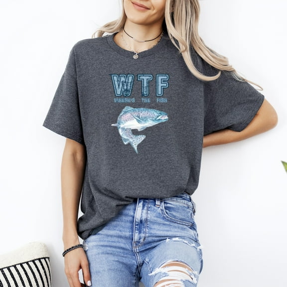 Fishing Shirt Gift Dad Trout Fisherman Men's Fly Funny Fathers Day T-Shirt, for men & women, up to size 5XL