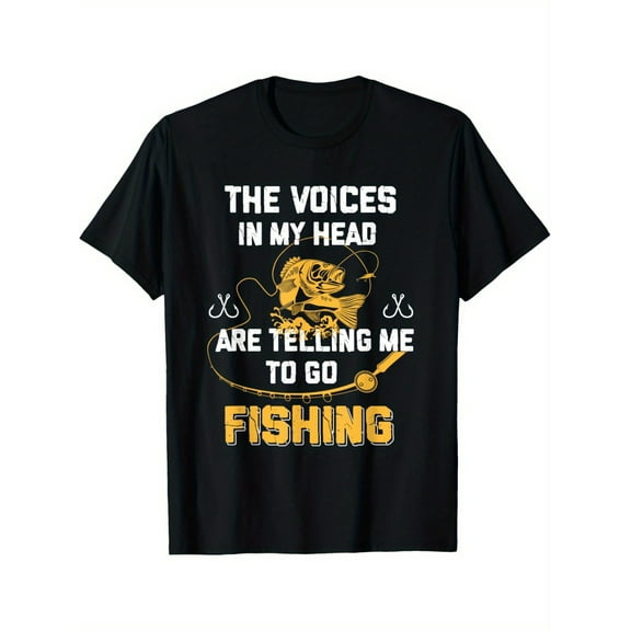 Fishing Shirt Gift T-Shirt T-Shirt Funny Fisherman Men's T-Shirt
