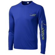Wildlife Outfitters Men's Fishing Logo Long Sleeve T-Shirt