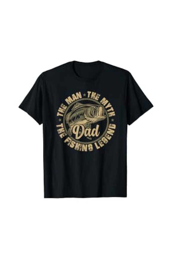 Fishing Shirts for Dad Father Day Fishing Gift for Fisherman T-Shirt