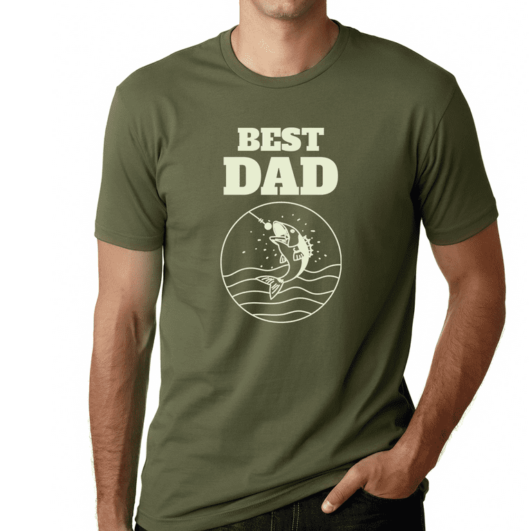 Fishing Shirts for Men Best Dad Shirt Papa Shirt Fathers Day Shirt Gifts  for Dad from Daughter