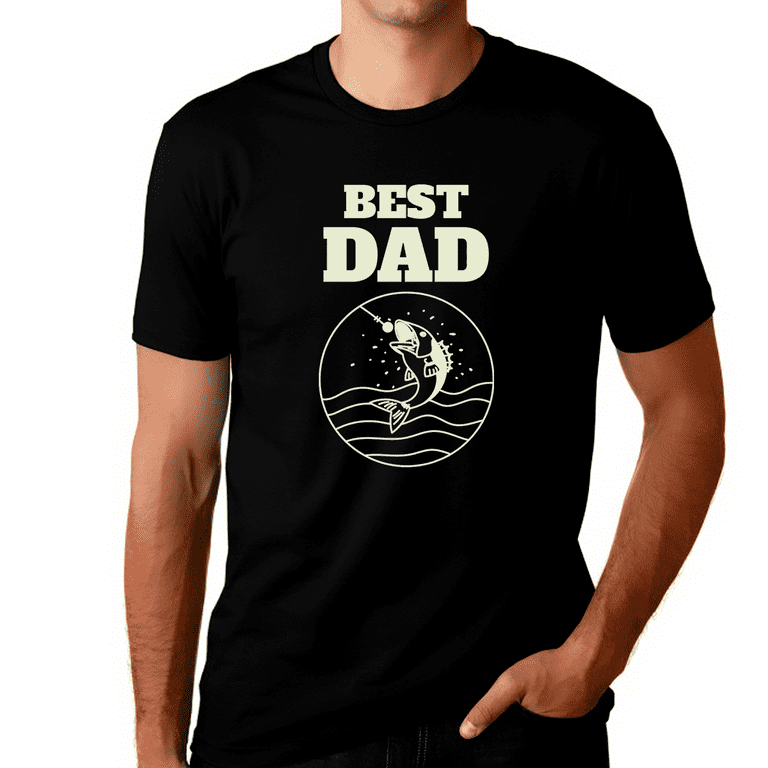 Fishing Shirts for Men Best Dad Shirt Papa Shirt Fathers Day Shirt Gifts  for Dad from Daughter 