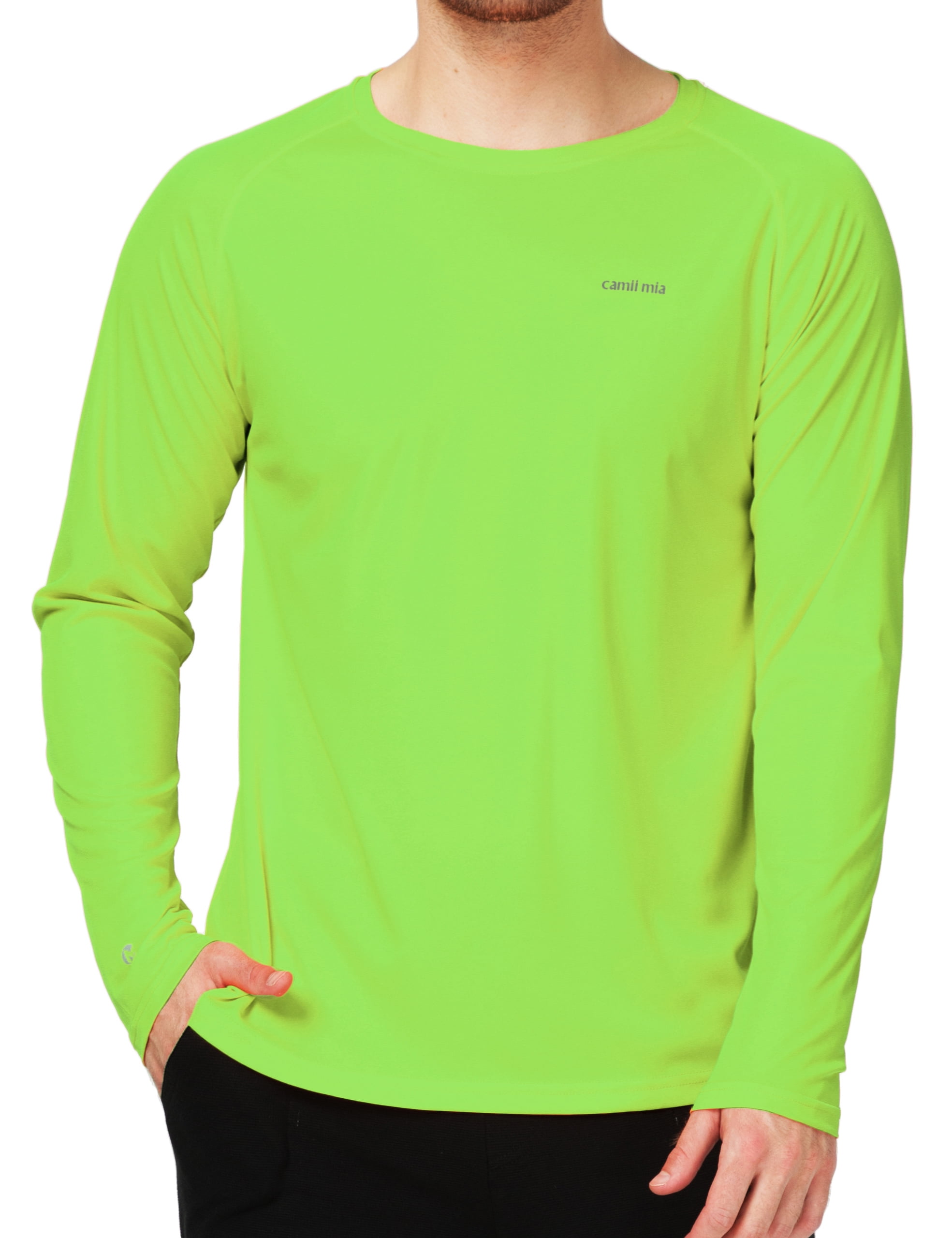 Fishing Shirts for Men Long Sleeve Shirts Sun Protection Shirts, Athletic  Shirts for Men, Men UPF 50+ SPF Shirts for Running Hiking