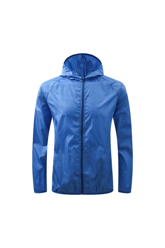 Breathable Adult Sunshade Outdoor Street Riding Mountaineering Clothing Sun Clothing Blue S under $10