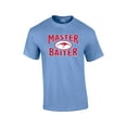 thumbnail image 1 of Fishing Short Sleeve T-shirt Master Baiter Hook Lure-Carolina-XL, 1 of 4