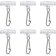 VanRolldex 30 Piece High-Strength Stainless Steel Fishing Sinker Slides with Snap